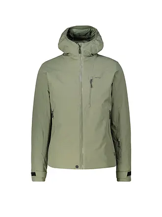 MERU | Isojacke Koyukuk Hoodie para hombre | dunkelgrün